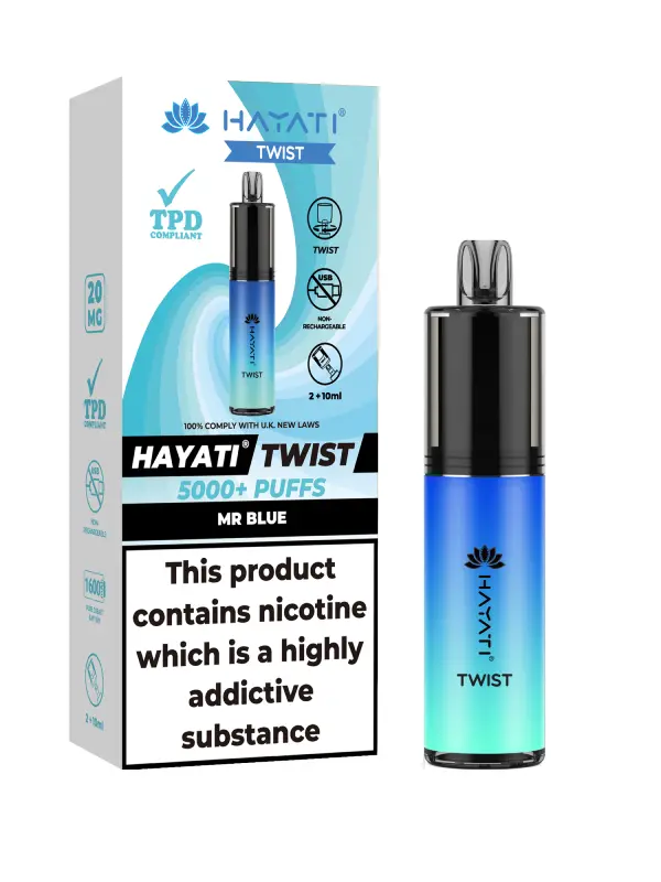  Hayati Twist 5000 Disposable Pod Kit 